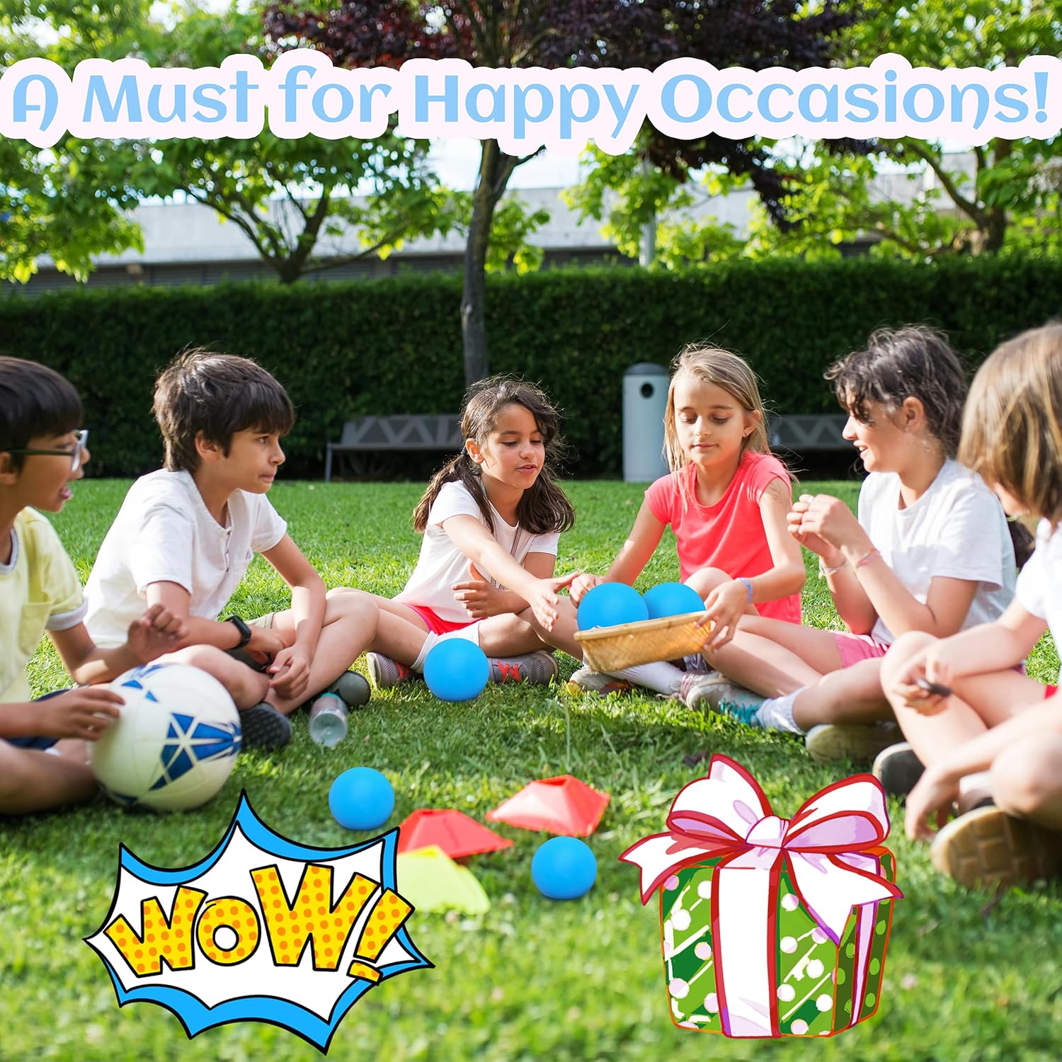 Giant Squishy Stress Balls for Kids and Adults. 4-inch Jumbo Squeeze Balls. Stretchy Dough Stress Ball Squishy Toys for Kids Party Favors. Sensory Toys | Blue Color Changing Stress Relief Balls : Toys & Games - Image 7